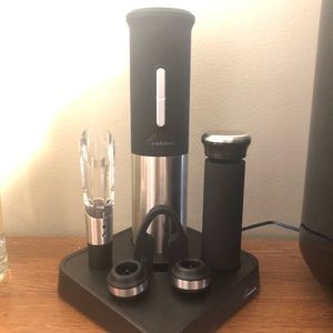 Rabbit 8 piece electric corkscrew set